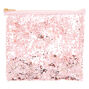 Shakey Confetti Pencil Case - Rose Gold,