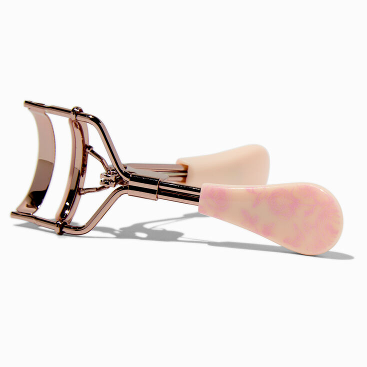 Pink Floral Eyelash Curler,