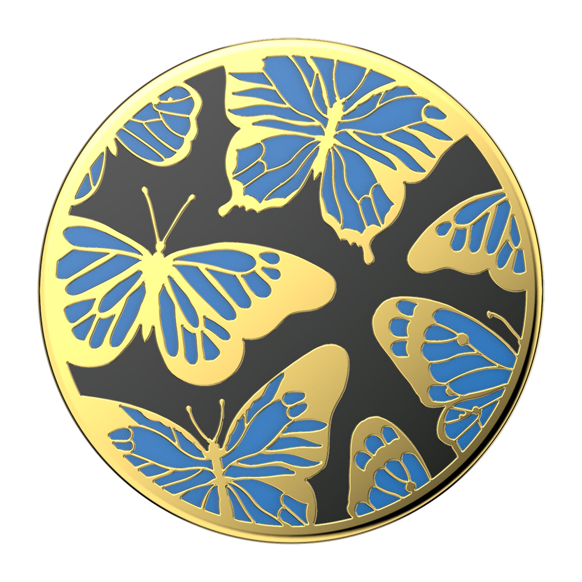 PopSockets® Swappable PopGrip - Enamel Mariposa,