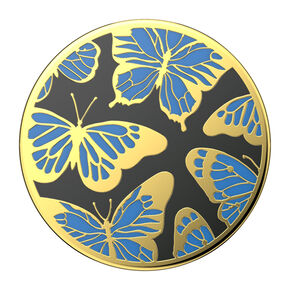 PopSockets Swappable PopGrip - Enamel Mariposa,