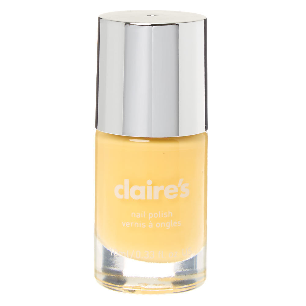 Solid Nail Polish - Pastel Yellow,
