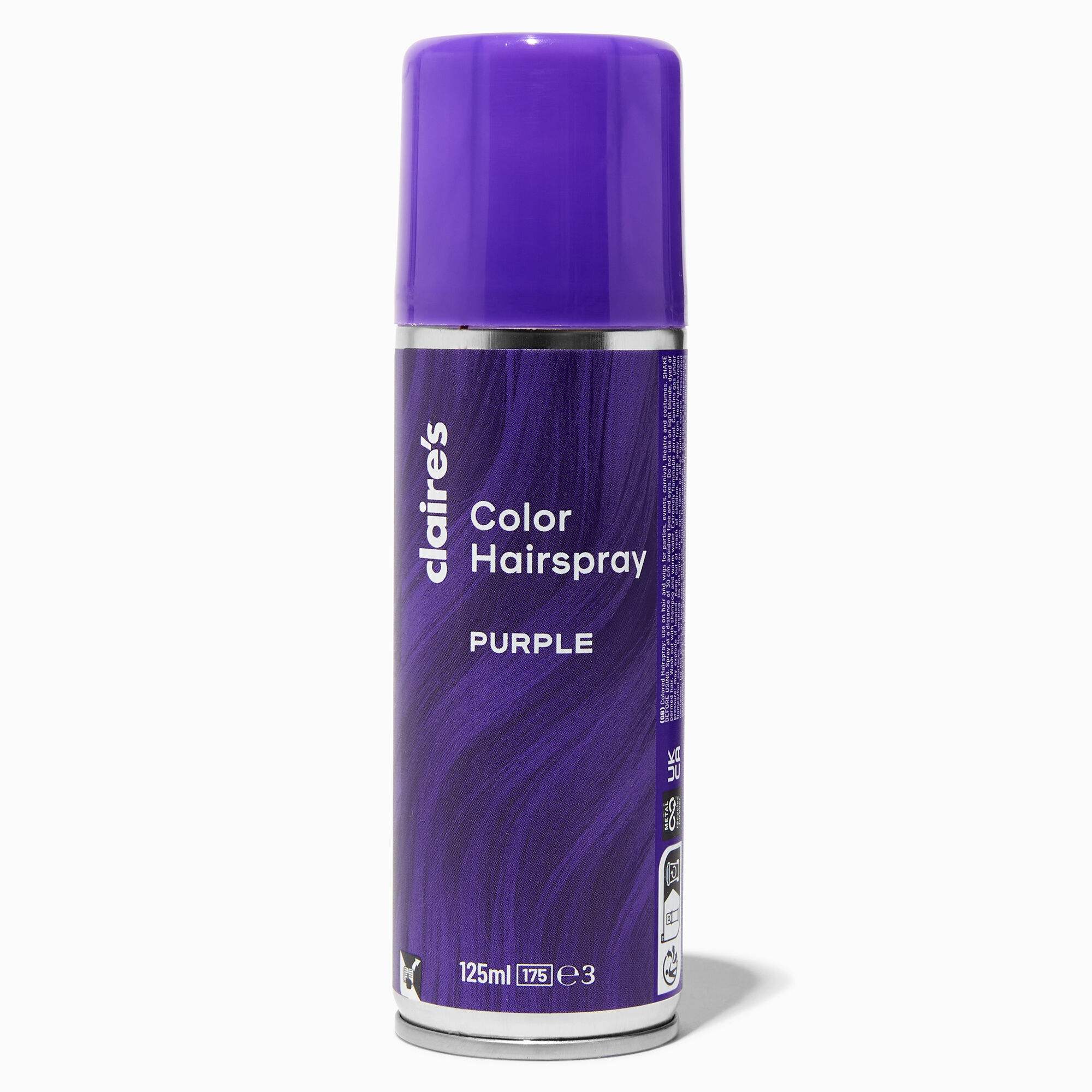 View Claires Color Hairspray Purple information