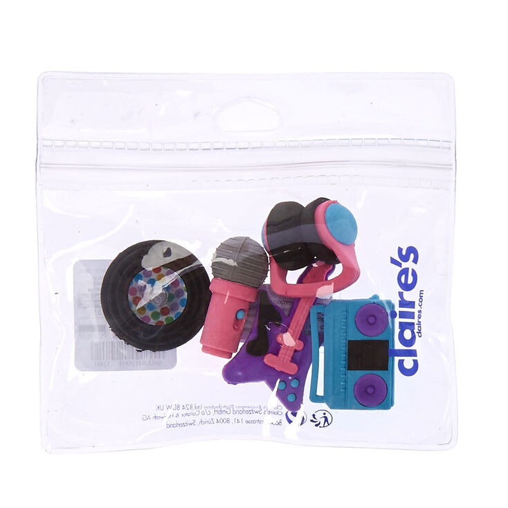 Retro Music Erasers - 5 Pack,
