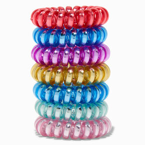 Spiral Hair Tie Soda Can - 7 Pack,