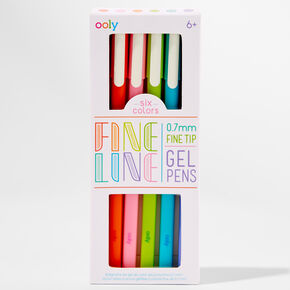 ooly&trade; Fine Line 0.7mm Fine Tip Gel Pens &#40;6 pack&#41;,