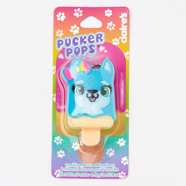Pucker Pops Corgi Lip Gloss - Vanilla,
