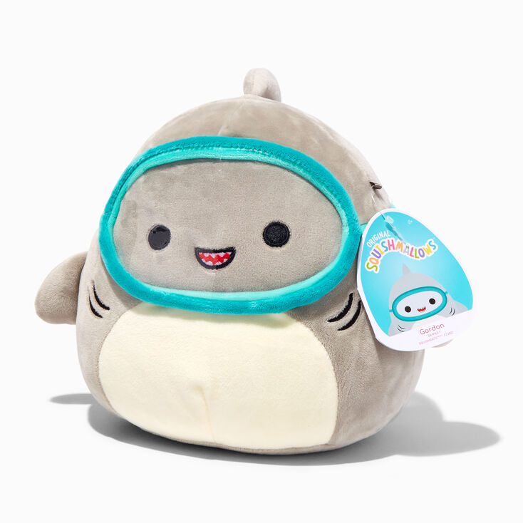 Squishmallows&trade; 8&quot; Sealife Gray Shark Plush Toy,