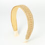 Woven Lurex Headband,