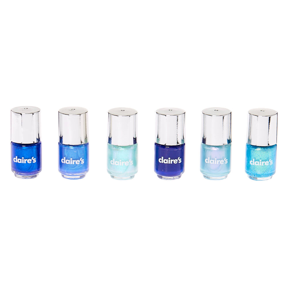 Feelin' The Blues Mini Nail Polish Set - 6 Pack,