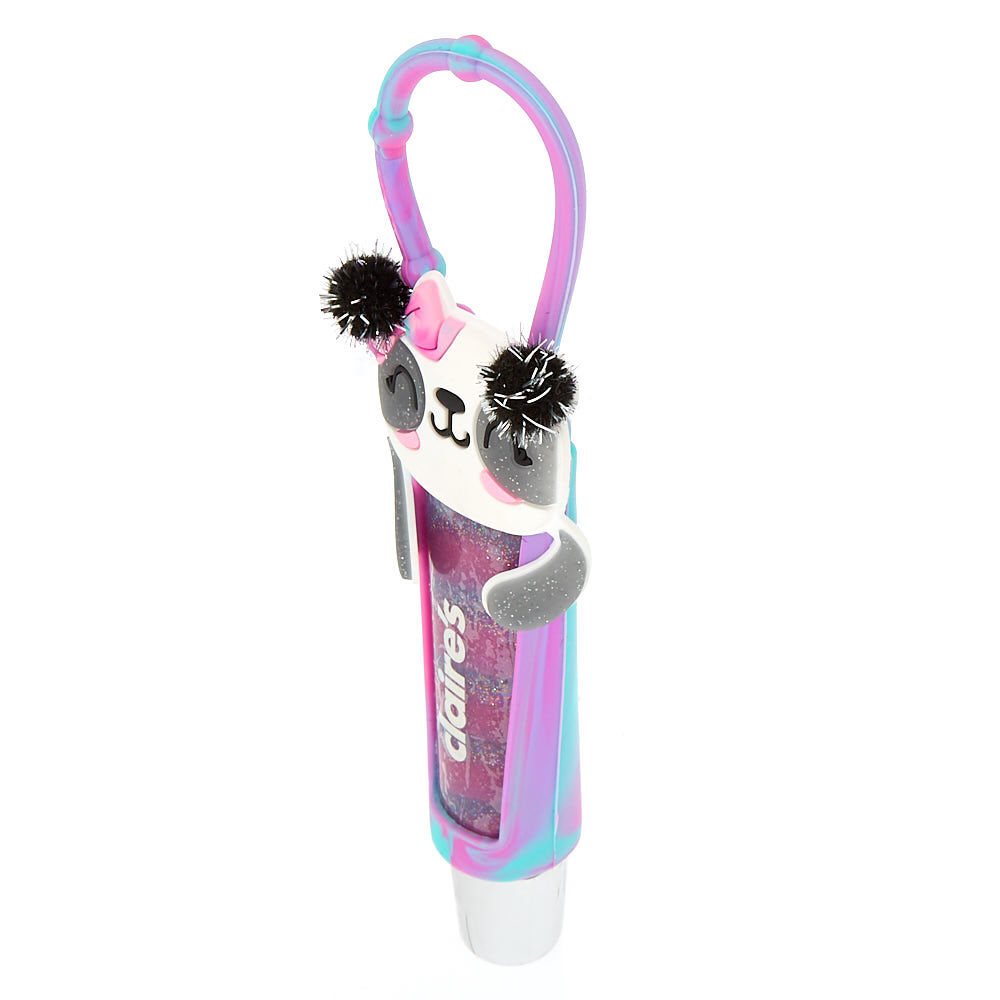 Paige the Panda Lip Gloss Tube - Grape,