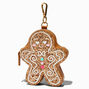 Glitter Gingerbread Cookie Coin Purse,