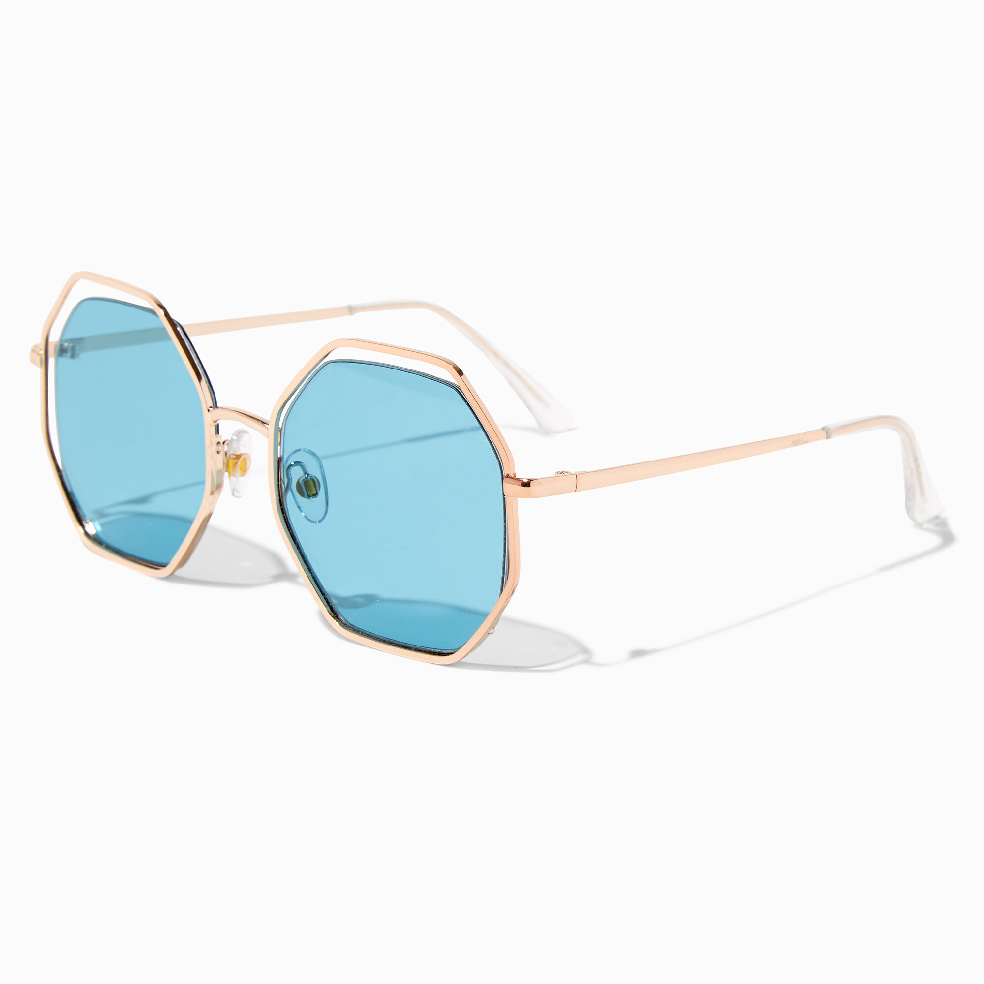 Oversized octagon sale sunglasses