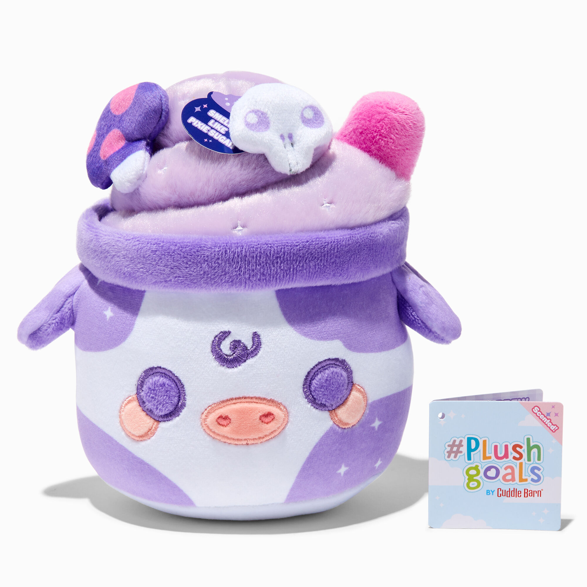 View Claires plush Goals By Cuddle Barn 8 Witchy Vibes Mooshake Plush Toy information