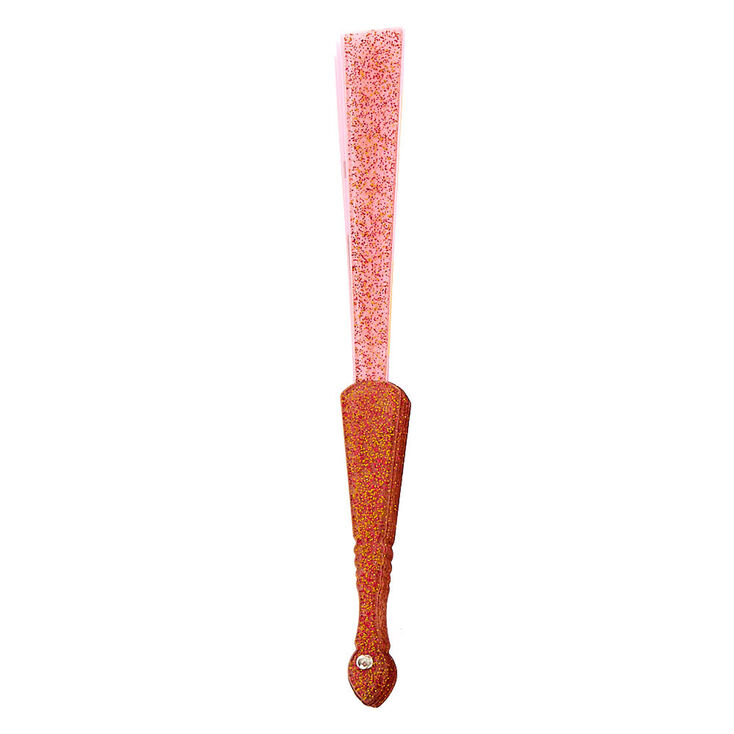 Pink All You Need Is Love Folding Fan,