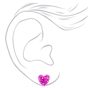 Clous d&#39;oreilles printaniers violets - Lot de 20,