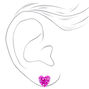 Purple Spring Stud Earrings - 20 Pack,