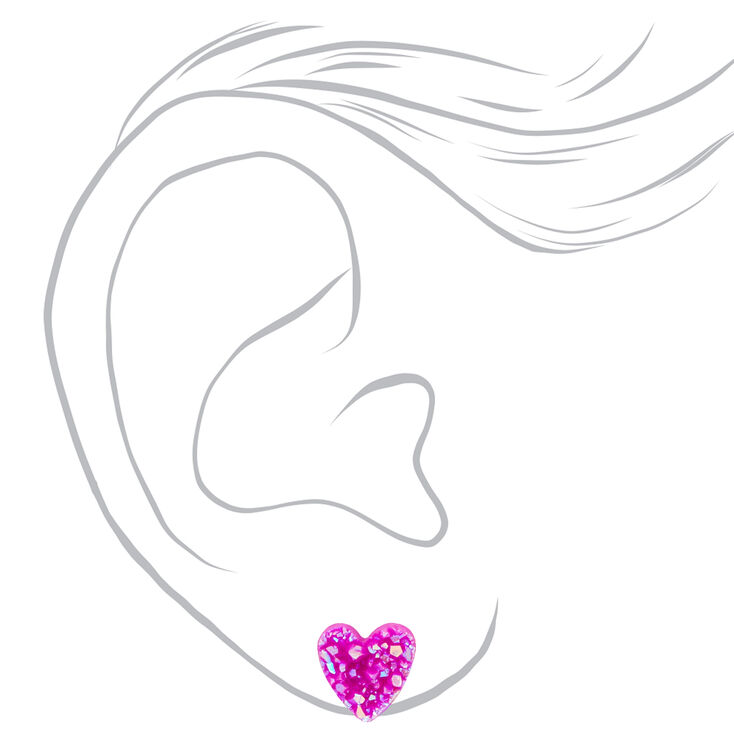 Clous d&#39;oreilles printaniers violets - Lot de 20,