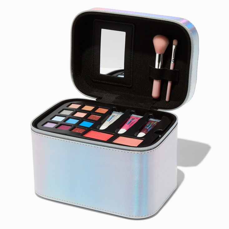 Holographic Silver Makeup Set