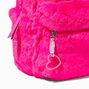 Pink Furry Mini Backpack,