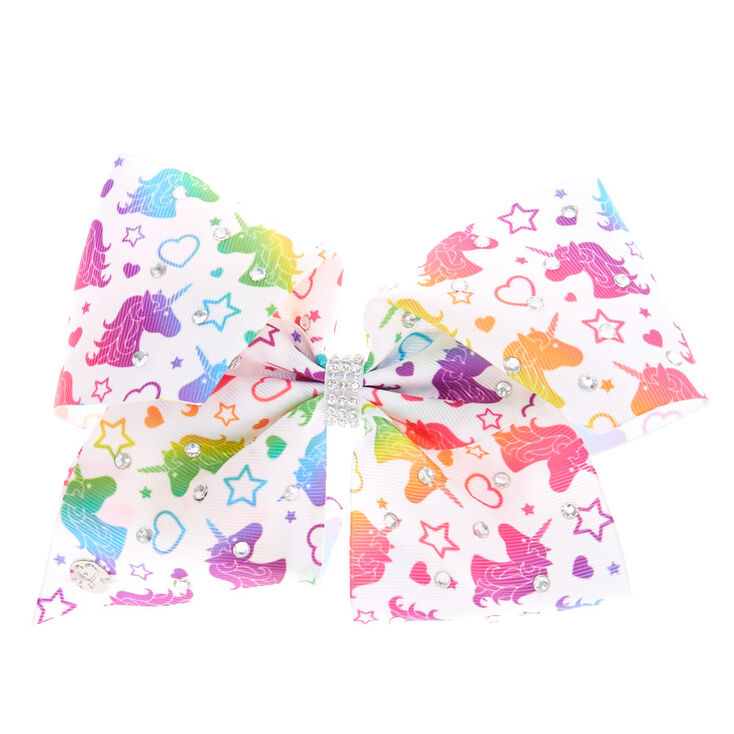 JoJo Siwa&trade; Sweet Celebration Unicorn Party Hair Bow - White,