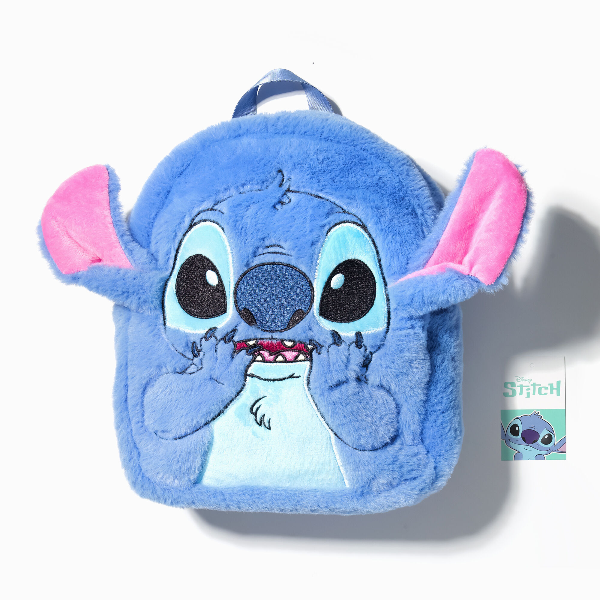 View Claires Disney Stitch Plush Backpack information