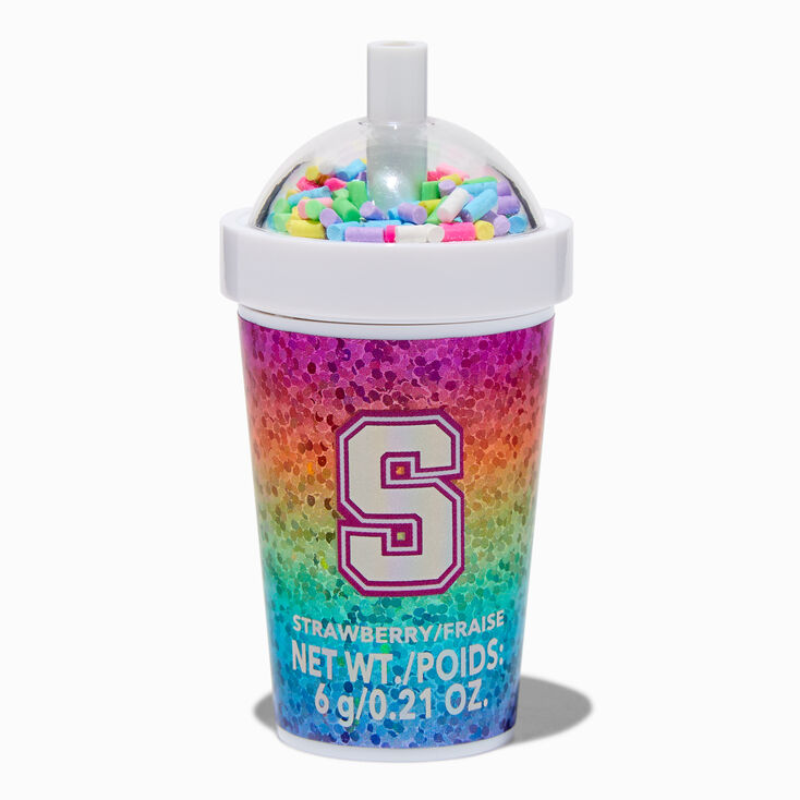 Initial Shaker Cup Flavored Lip Balm - S,
