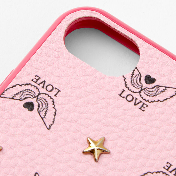 Pink Love Wings Phone Case - Fits iPhone&reg; 6/7/8/SE,
