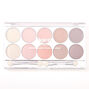 Palette d&#39;ombres &agrave; paupi&egrave;res paillet&eacute;es et chatoyantes aux tons roses et cool,