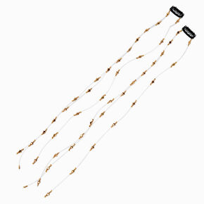 Gold Star Clip In Extensions - 2 Pack,