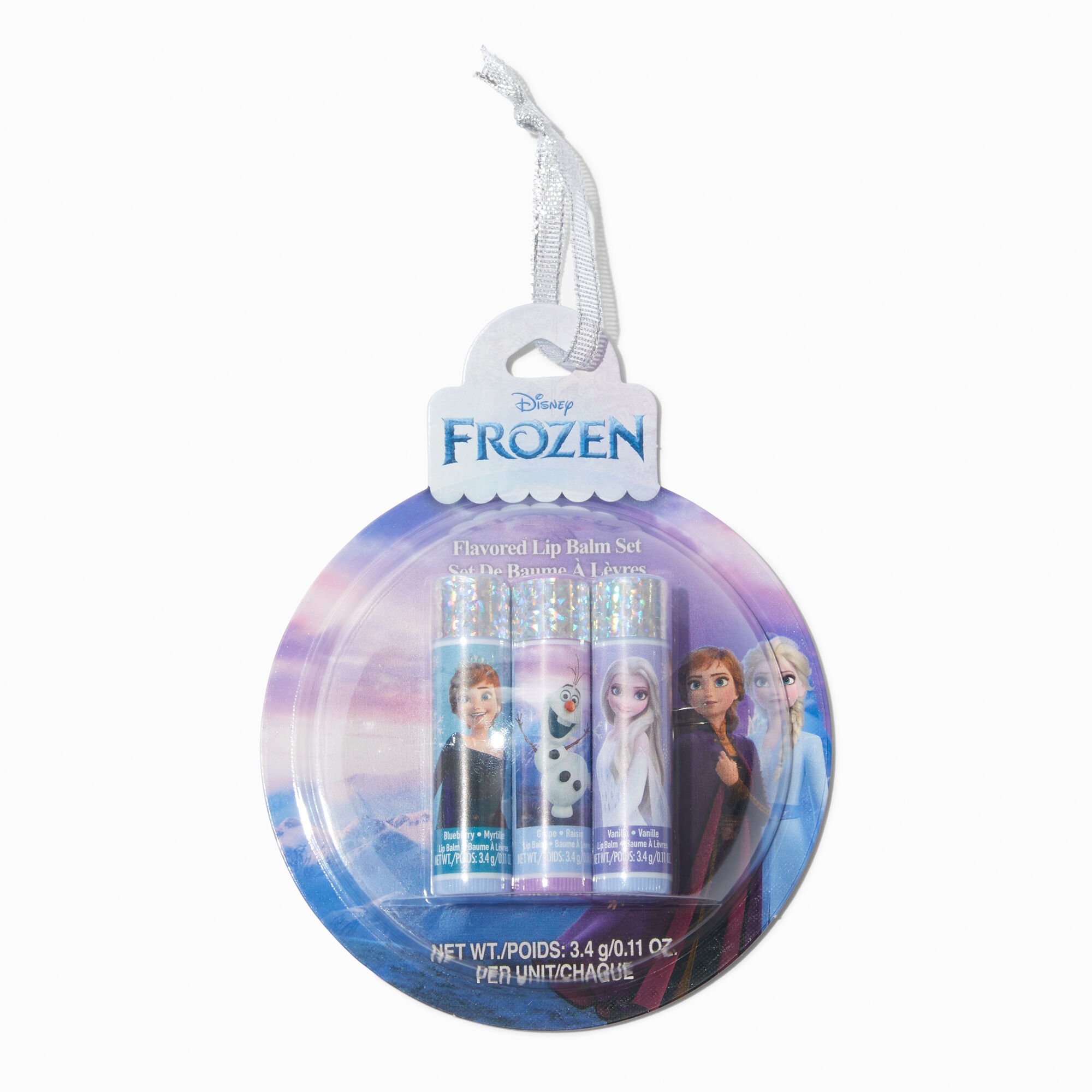 View Claires Disney Frozen 2 Flavored Lip Balm Set 3 Pack information