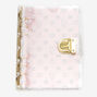 Clear Glitter Status Journal,