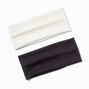 Black &amp; Ivory Headwraps - 2 Pack,