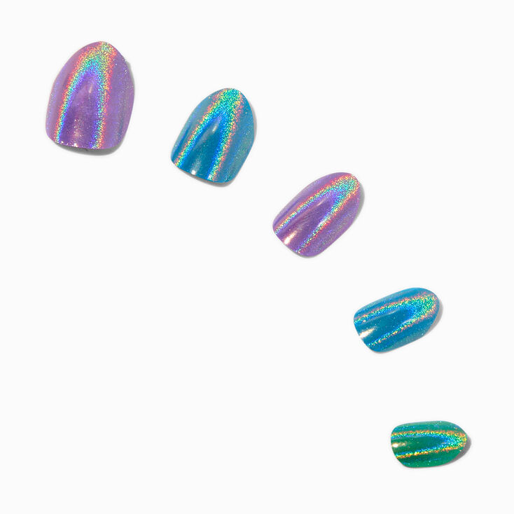 Sheen Queen Stiletto Press On Vegan Faux Nail Set - 24 Pack,