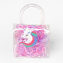 Claire&#39;s Club Mini Unicorn Purse Pink Hair Ties,
