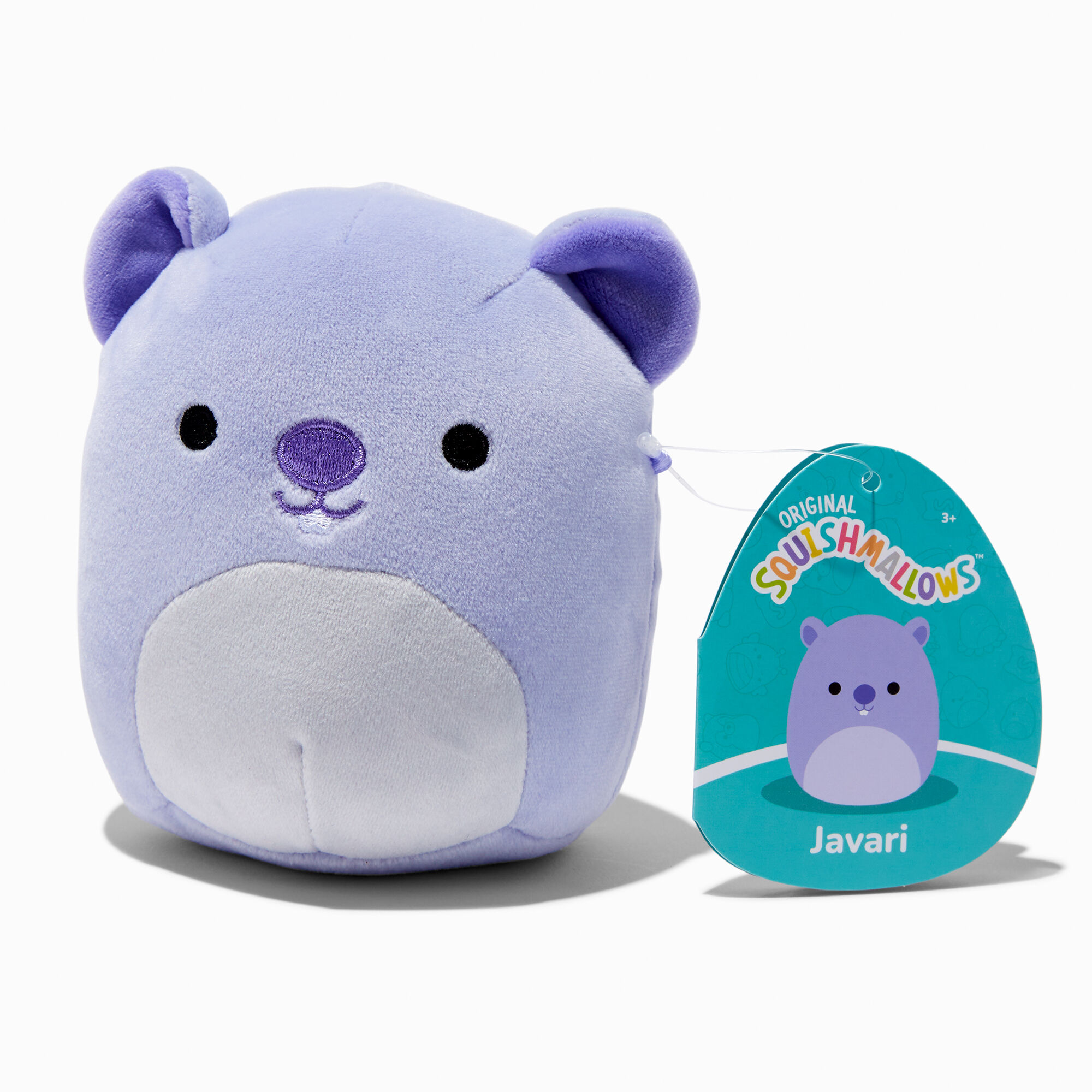 View Claires Squishmallows Online Exclusive 5 Javari Soft Toy information
