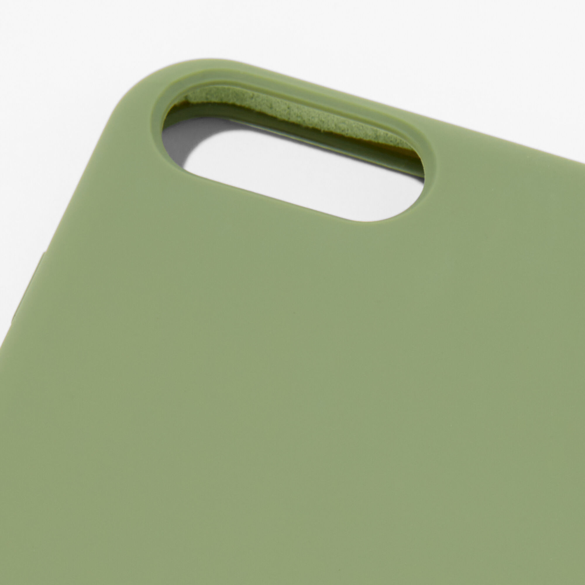 Solid Sage Green Silicone Phone Case - Fits iPhone® 6/7/8 Plus,