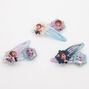 Barrettes clic clac paillet&eacute;es La Reine des Neiges&nbsp;2 Disney - Lot de 6,