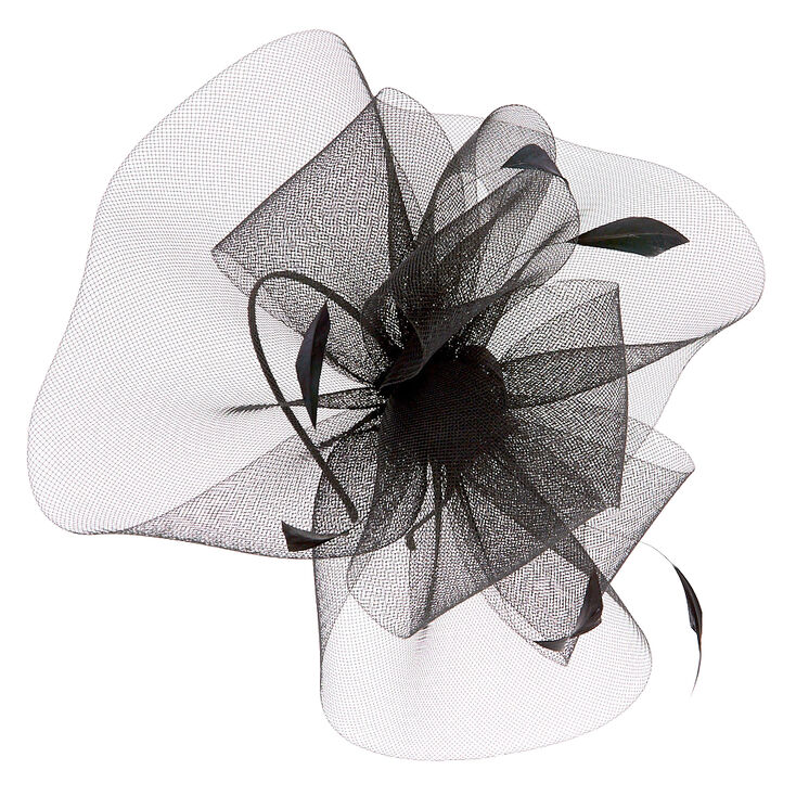 Claire's Bibi mariage noir tourbillon de plumes