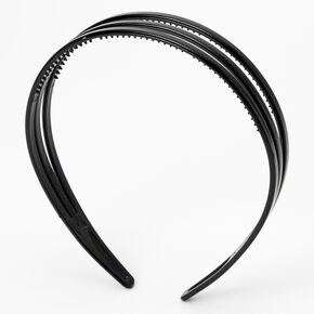 Triple Row Headband - Black,