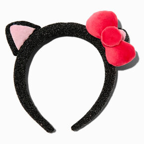 Hello Kitty&reg; Halloween Glitter Cat Ears Headband,