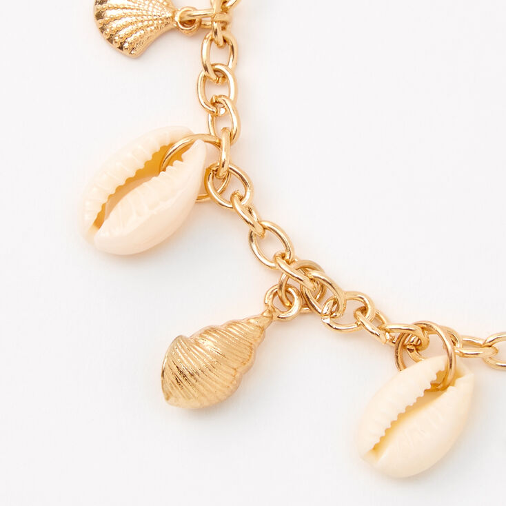 Gold By The Sea Charm Bracelet,