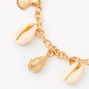 Gold By The Sea Charm Bracelet,