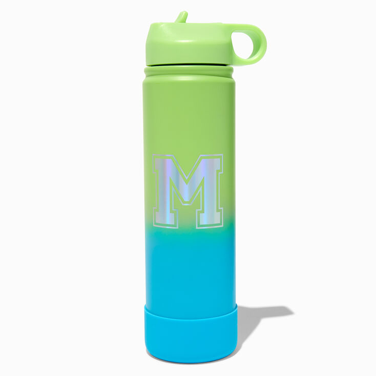 Varsity Initial Stainless Steel Water Bottle - M,