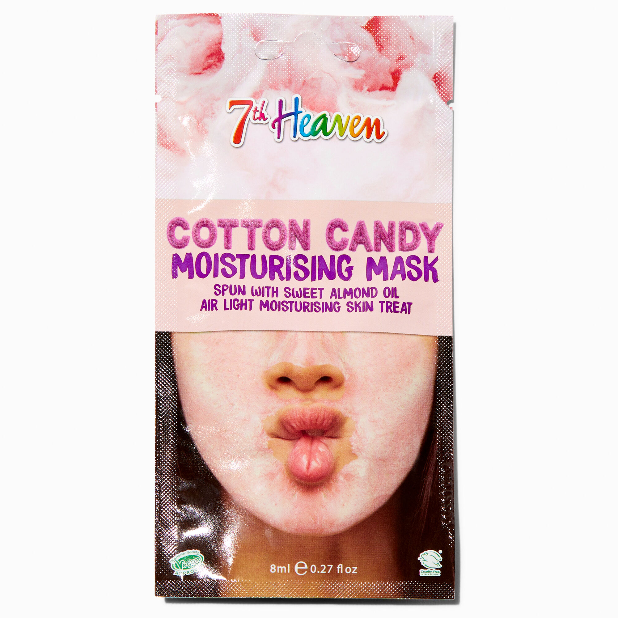 View Claires 7Th Heaven Cotton Candy Moisturizing Mask information