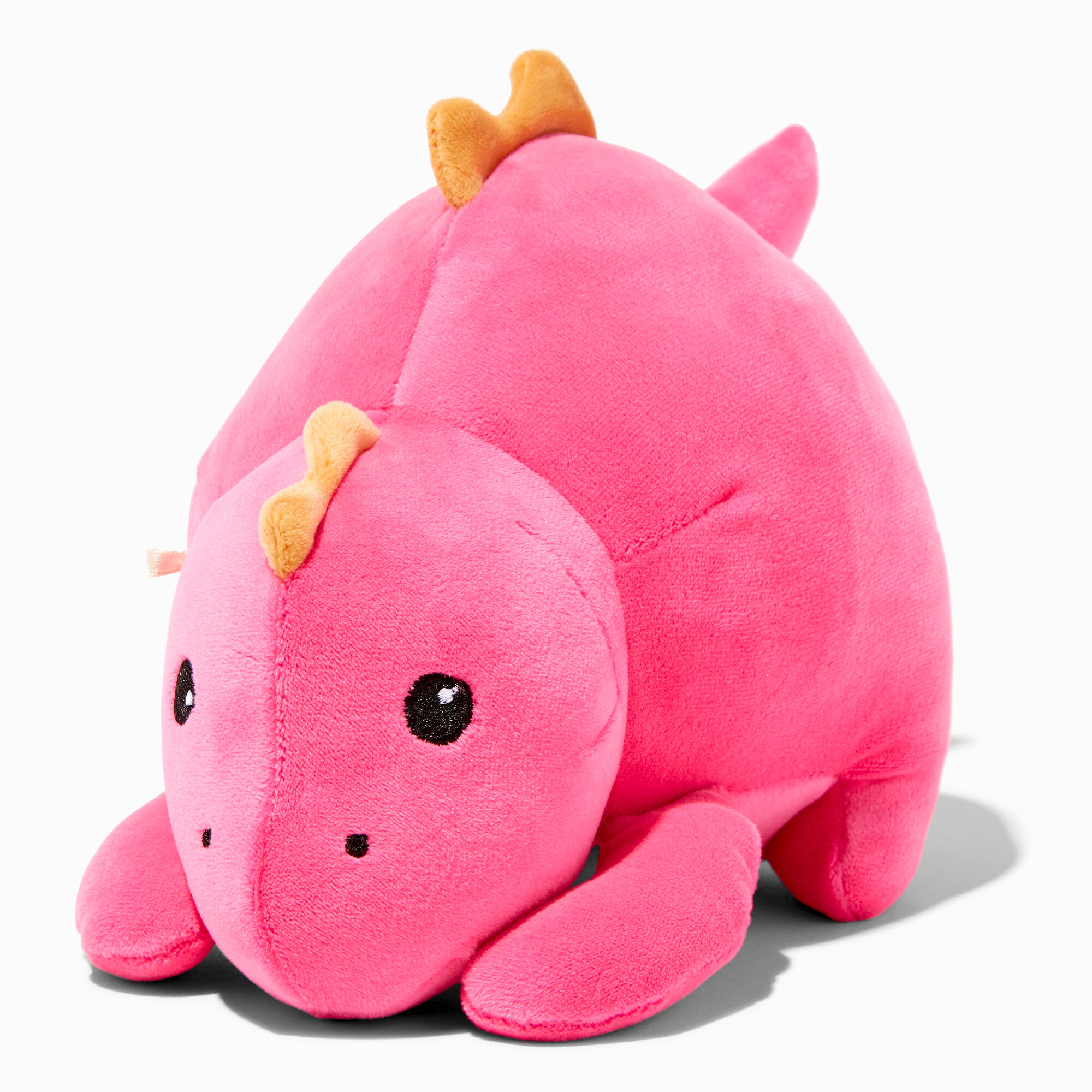 Pink dinosaur soft toy hotsell
