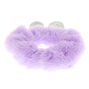 Medium Bella the Bunny Faux Fur Hair Scrunchie - Purple,