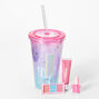 Initial Tumbler - Pink, J,