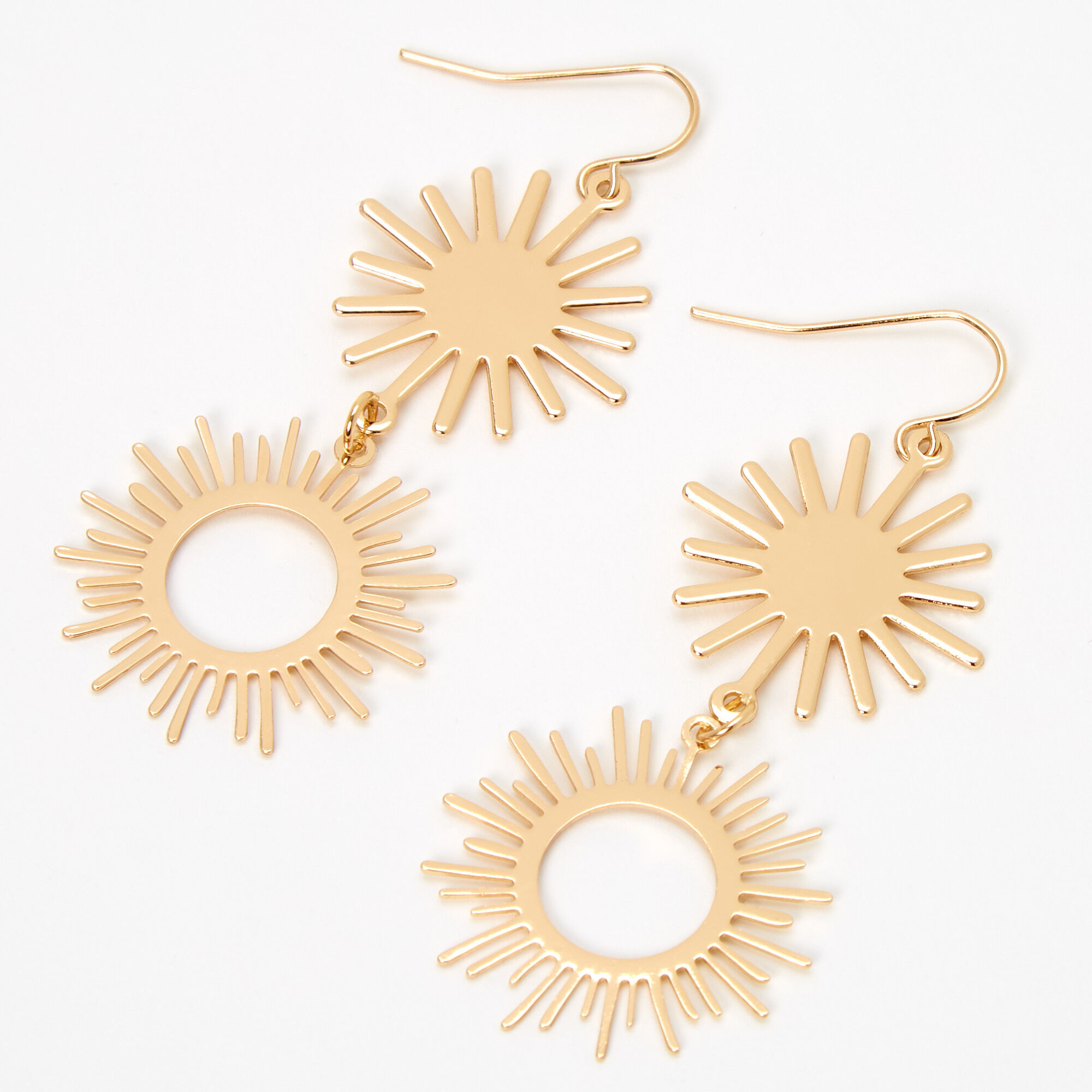 Sun earrings top