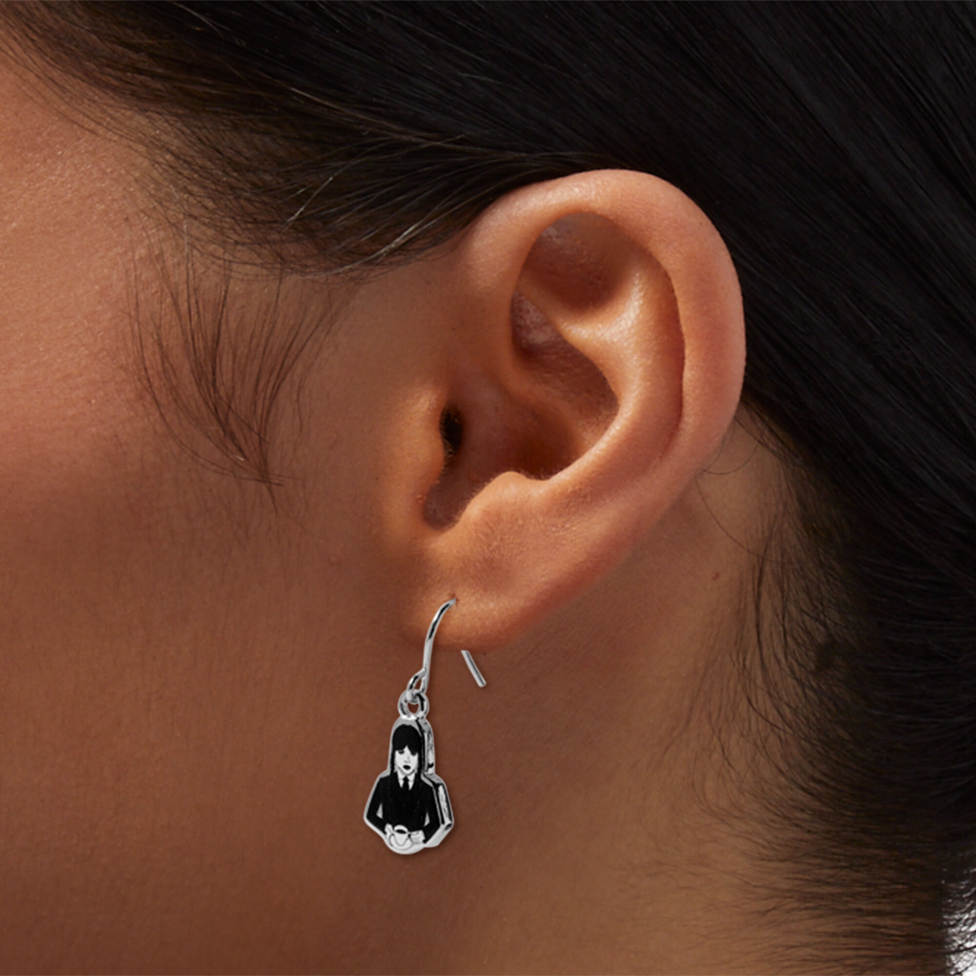 Celestial North Star & Moon Silver Stud Earrings Set | Olivia Burton London