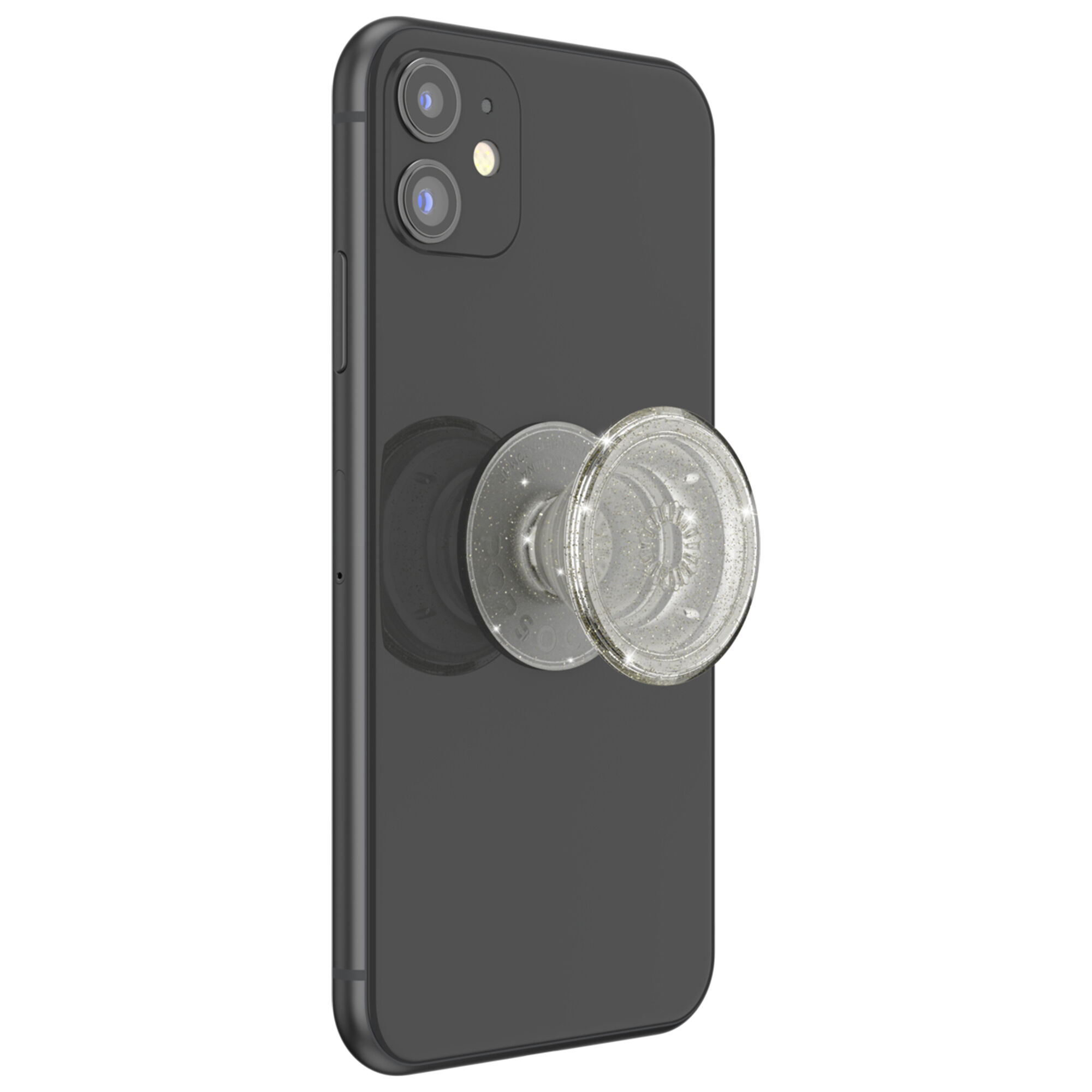 PopSockets PopGrip - Glitter Clear,